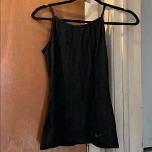 black nike tank top